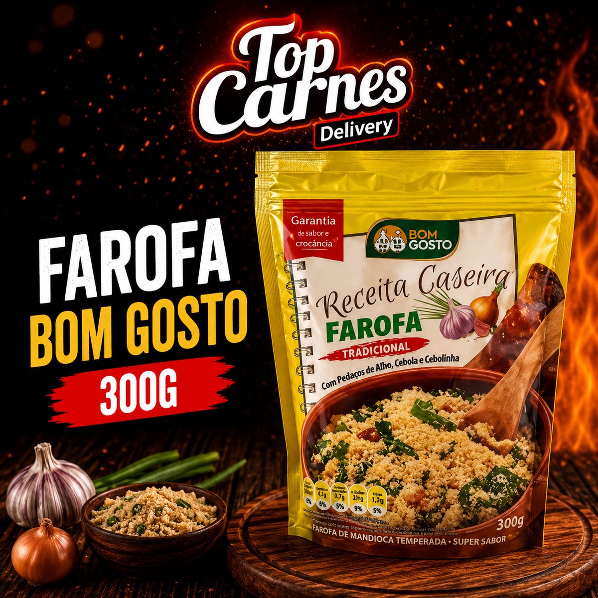 Farofa Bom gosto 300g